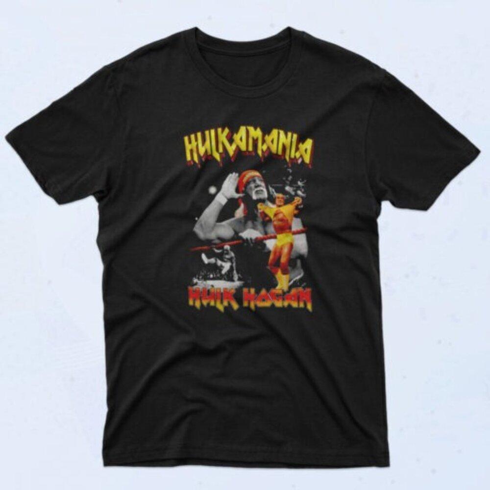 Hulk Hogan Hulkmania Wrestling 90S Retro Fan Gift Graphic T Shirt 24